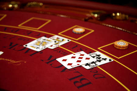 CASINO BLACK JACK POKERのeditorial素材