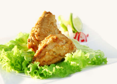 fish appetizerの写真素材