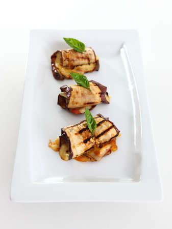 aubergine appetizerの写真素材