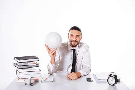 Procurator working in a football businessの写真素材