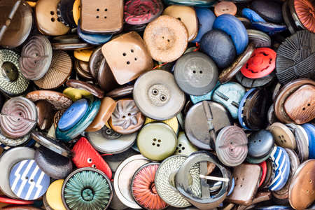 buttons background, a thousand shapes and colorsの写真素材