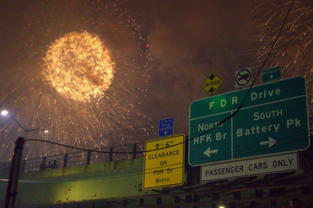 FDR Drive on 4th of july