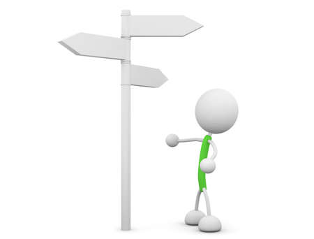 Directional Signsの写真素材