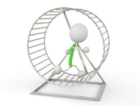 Hamster Wheelの写真素材
