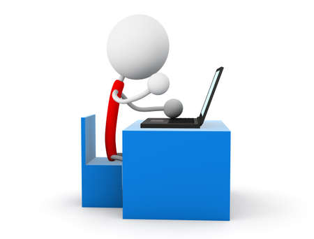 Laptop Illustrationsの写真素材