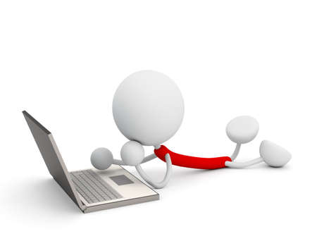 Laptop Illustrationsの写真素材