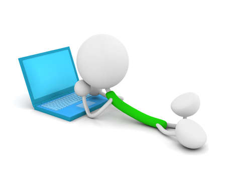 Laptop Illustrationsの写真素材
