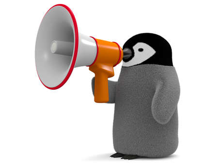 Megaphone Illustrationsの写真素材