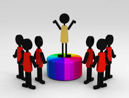 Leader Illustrationsの写真素材