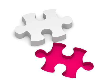 Puzzle Illustrationsの写真素材