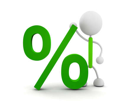 Percentage Illustrationsの写真素材