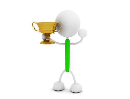 Championship trophyの写真素材