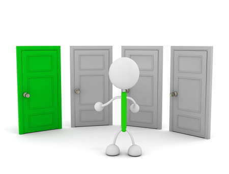 Doors Illustrationsの写真素材