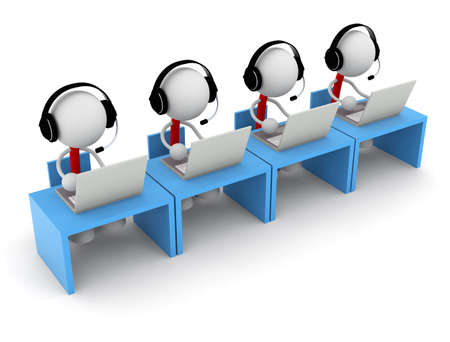 Support Centerの写真素材