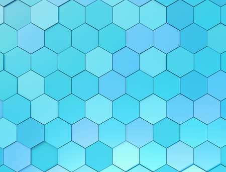 Hexagon backgroundの写真素材