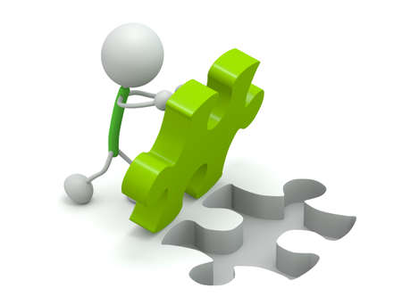 Puzzleの写真素材