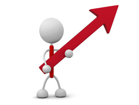 Arrow guideの写真素材