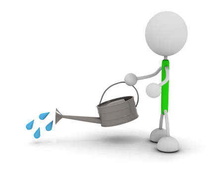 Watering Canの写真素材