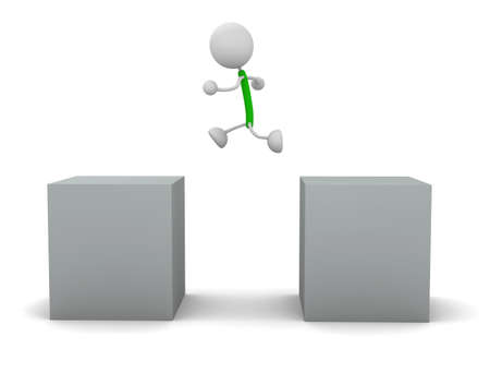 cartoon jumpの写真素材