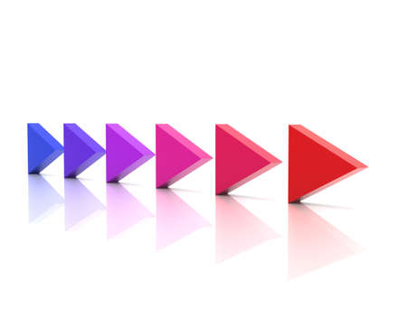 Lined arrows