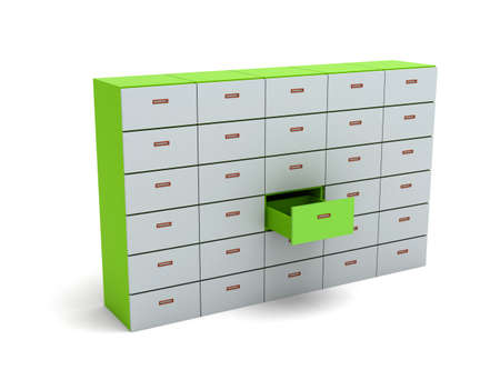 Filing cabinetの写真素材