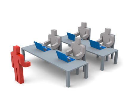 Business trainingの写真素材