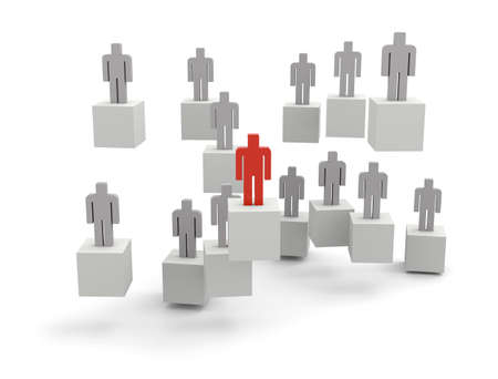 Ride on a cubeの写真素材