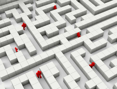 Maze and character