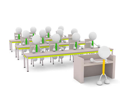 Seminar speakerの写真素材