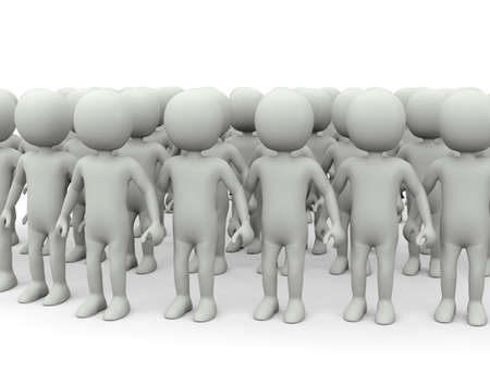 Many peopleの写真素材