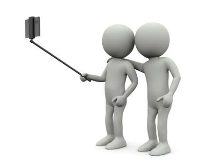 Smartphone in stick