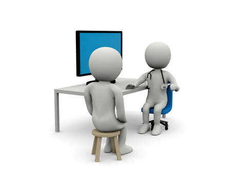 Doctor to diagnoseの写真素材