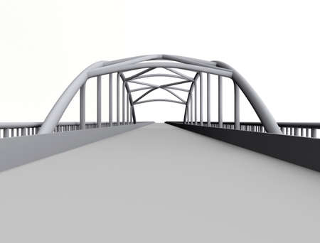 Big bridge road architectureの写真素材