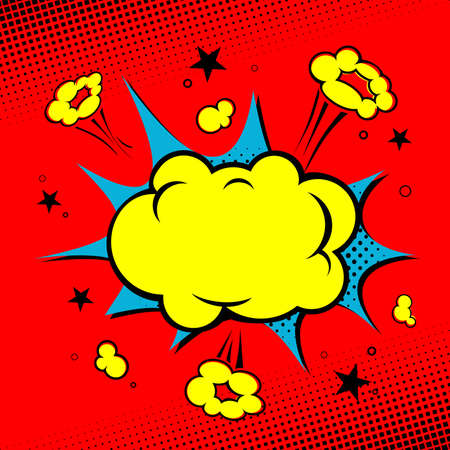 Vector art in comic book style.のイラスト素材