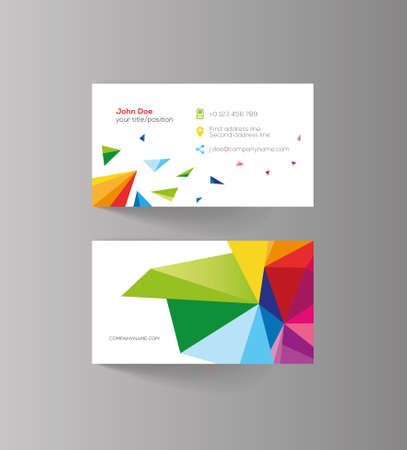 Business card design idea for your companyのイラスト素材