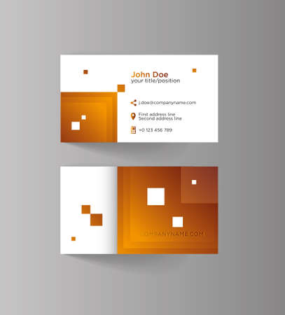 Business card design idea for your companyのイラスト素材