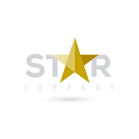 Vector graphic symbol with stylized starのイラスト素材