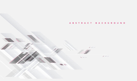 Abstract geometric background, futuristic shapes with copyspace.の写真素材