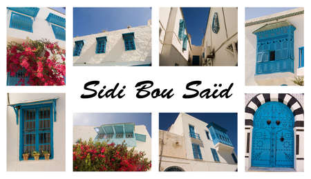 Sidi Bou Saidの写真素材