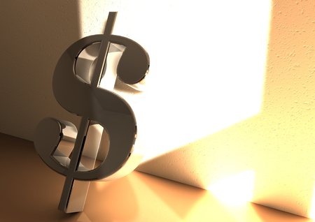 Graphics media about making money の写真素材