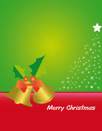 merry christmas card can be used as background のイラスト素材