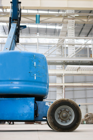 The atmosphere indoor of heavy industrial plants.の写真素材