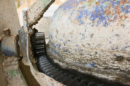 Atmosphere, materials and equipment in construction.の写真素材