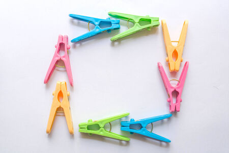 clothe clipの写真素材