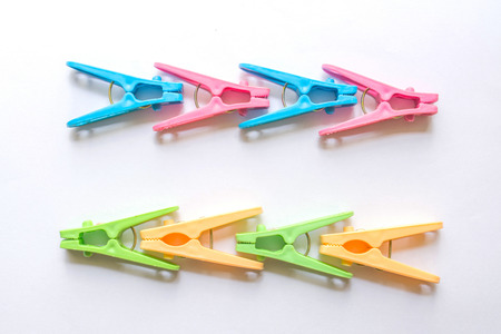 clothe clipの写真素材