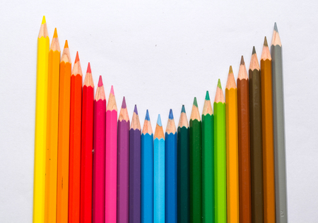 colorful pencilの写真素材