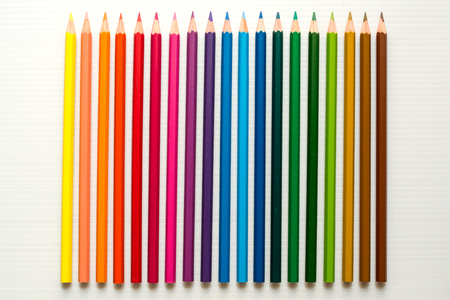 pencil colorの写真素材