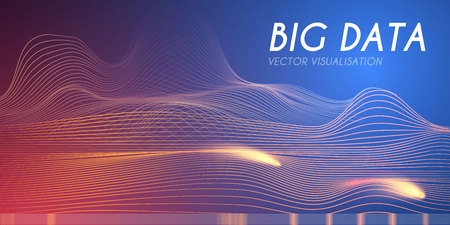 Gold Swirls Background. Elegant Vibrant Line Texture.のイラスト素材