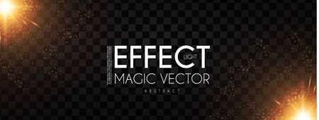 Flash light effect. Explosion on transparent background. Magic stars.のイラスト素材