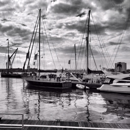 Gunwarf quays harbour